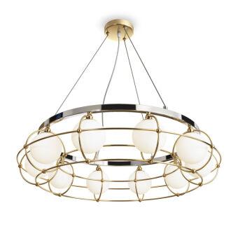 Подвесная люстра Maytoni MOD312PL-10GCH