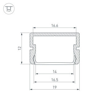 Профиль Arlight 058962