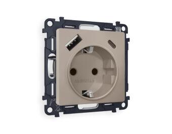 Розетка Ambrella Volt MA370010