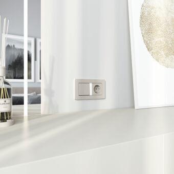 Выключатель Werkel W1212104 дымчатый