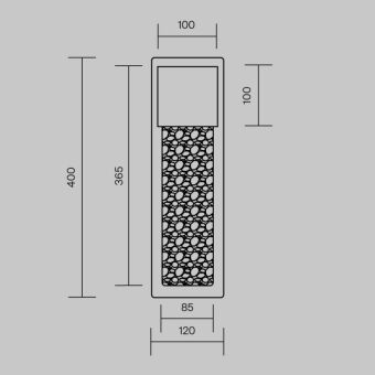 Бра Maytoni MOD474WL-L20B3K