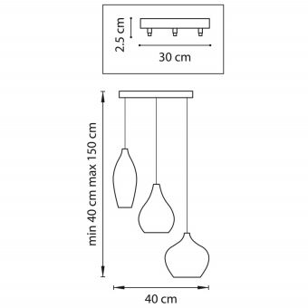Каскадная люстра Lightstar 803050