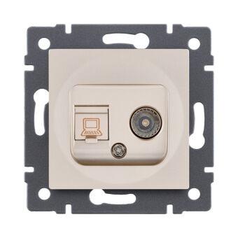 Розетка KOLLINGER REA-012GD