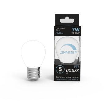 Светодиодная лампа Gauss 105102207-D
