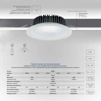 Светильник Downlight Feron 32616
