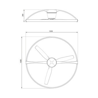 Накладной светильник Mantra 7533