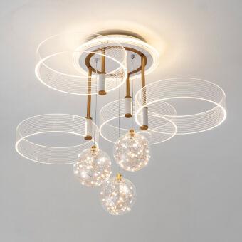 Накладная люстра LED4U L1040-750 WT