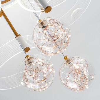 Накладная люстра LED4U L1040-750 WT