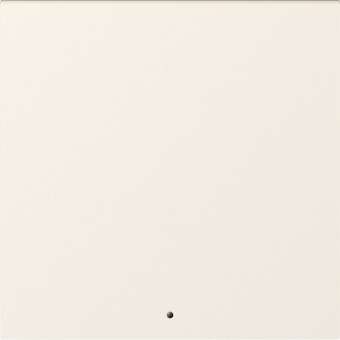 Клавиша 1-я с подсветкой, матовый кремовый, серия A07