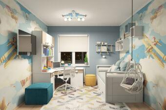 Потолочный детский светильник Kink Light 074504