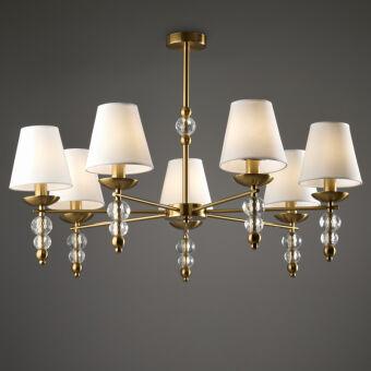 Люстра на штанге Freya FR1009CL-07BS