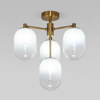 Накладная люстра Eurosvet 60161/4 латунь