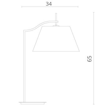 Настольная лампа Divinare 1341/02 TL-1