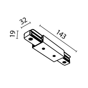 Коннектор Maytoni Technical TRA001CB-11B