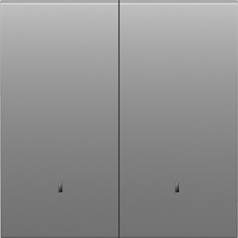 Клавиша 2-я с подсветкой, серый графит, серия S08