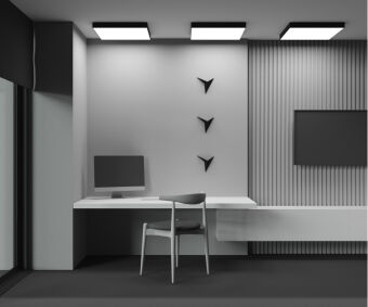 Накладной светильник Maytoni Technical C032CL-90W3K-SQ-B