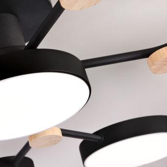 Накладная люстра LED4U L3201-960 BK