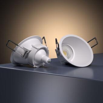 Встраиваемый светильник Elektrostandard 25059/01 белый