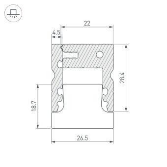 Профиль Arlight 038356