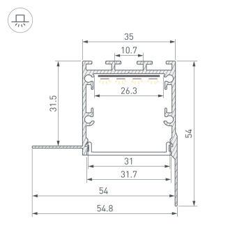Профиль Arlight 056263