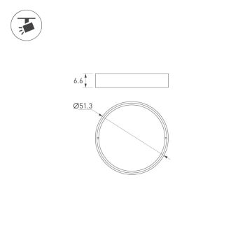 Линза Arlight 057138