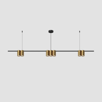 Подвесной светильник Denkirs DK4063-BK+SG