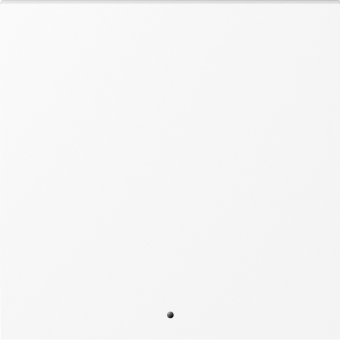 Клавиша 1-я с подсветкой, глянцевый белый, серия A07