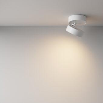 Накладной светильник Maytoni Technical C024CL-18W3K-W-1