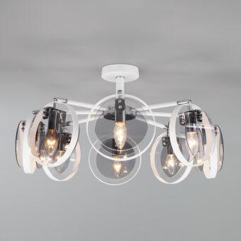 Люстра на штанге Eurosvet 70121/8 белый