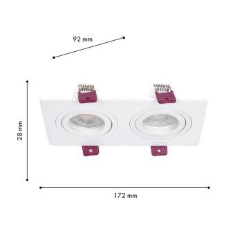 Встраиваемый светильник Favourite 4647-2C