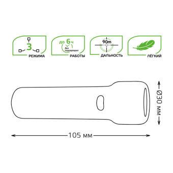 Фонарь Gauss GF202