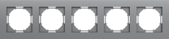 Рамка 5-я, матовый серый, серия A07