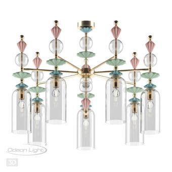 Люстра на штанге Odeon Light 4855/7C