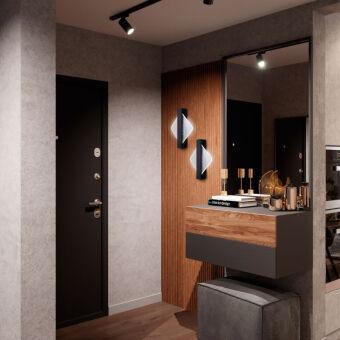 Бра LED4U L7388-250 BK