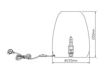 Настольная лампа Fluorite FL1036-3T