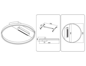 Накладной светильник Ambrella Light FL51458