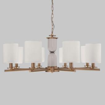 Подвесная люстра Eurosvet 60146/8 латунь