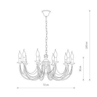 Подвесная люстра Nowodvorski 206