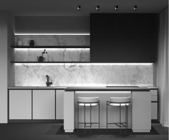 Накладной светильник Maytoni Technical C085CL-9W3K-B