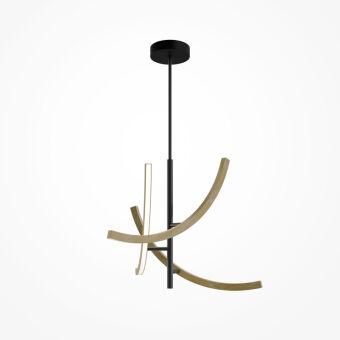 Люстра на штанге Maytoni MOD428PL-L27BK