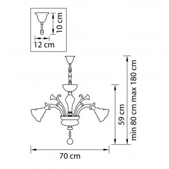 Подвесная люстра Lightstar 696062