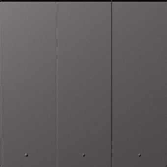 Клавиша 3-я с подсветкой, матовый титан, серия A07