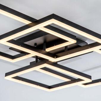 Накладная люстра LED4U L11060-4 BK