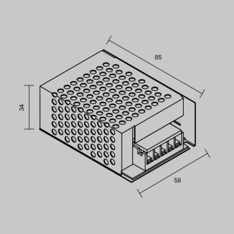Блок питания для светодиодной ленты Maytoni Technical 821019