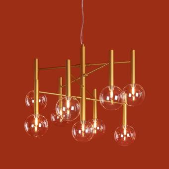 Подвесная люстра Freya FR5584CL-L45G