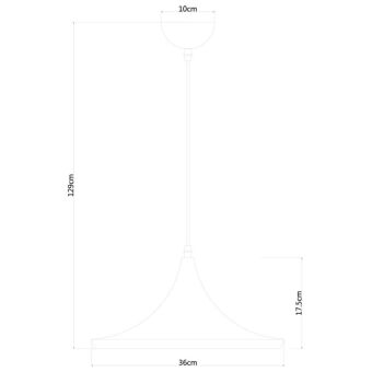 Подвесной светильник ARTE Lamp A3406SP-1BK