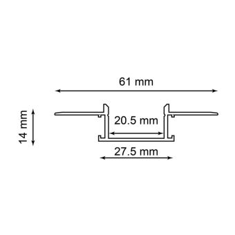 Профиль Feron 10362