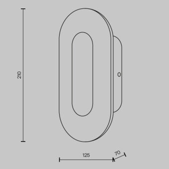 Бра Maytoni MOD355WL-L6BS3K