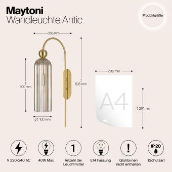 Бра Maytoni MOD302WL-01CG