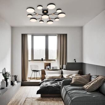 Накладная люстра LED4U L3201-960 BK